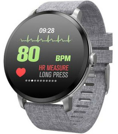 Bratara Fitness iUni V11, Display 1.3 inch Full Color OLED, Pedometru, Monitorizare Puls, Notificari