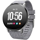 Bratara Fitness iUni V11, Display 1.3 inch Full Color OLED, Pedometru, Monitorizare Puls, Notificari